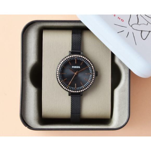Fossil BQ3459 Classic Minute Three-hand Black Stainless Steel Watch main image 2